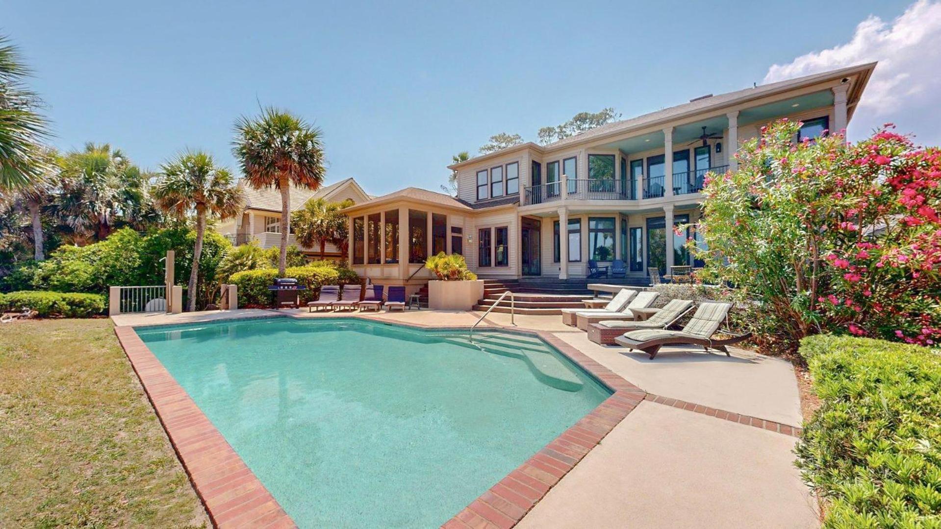 Вилла 17 Brigantine Хилтон-Хед-Айленд Экстерьер фото